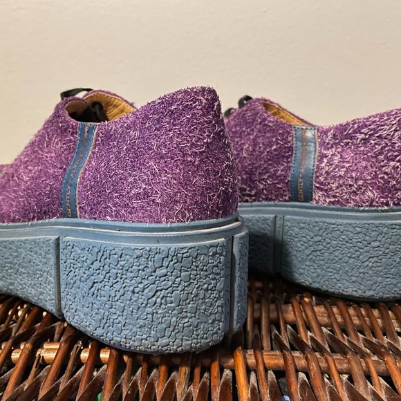 John Fluevog - Tycho (Space Edition Family) Purple W9/M7 - Picture 4 of 7